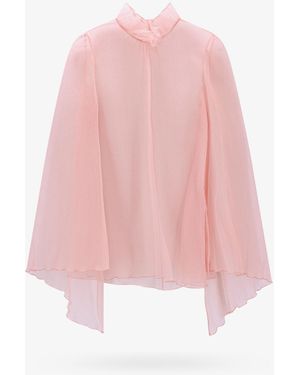 Max Mara Chiffon Top - Pink