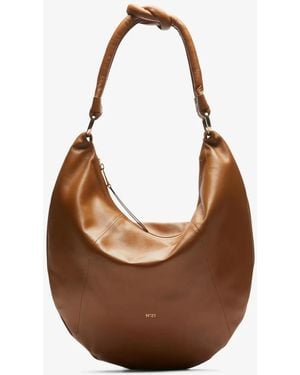 N°21 Borsa morbida media - Marrone