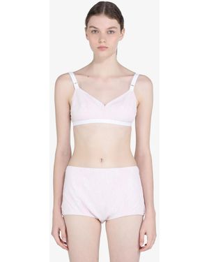 N°21 Reggiseno a triangolo in pizzo - Bianco