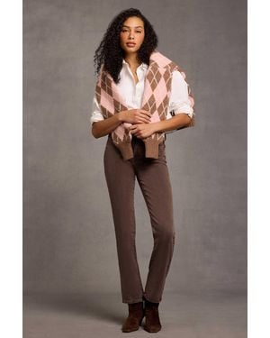 NYDJ Marilyn Straight Jeans In Retro Espresso - Gray