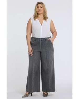 NYDJ Simone Wide Leg Jeans - Blue
