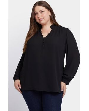 NYDJ Hannah Blouse - Blue