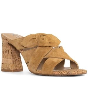 NYDJ Loreri Mule Sandals In Cognac - Multicolor