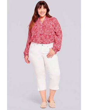 NYDJ Chloe Capri Jeans - Red