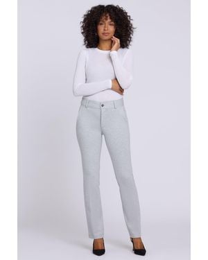 NYDJ Classic Trouser Pants In Heather Gray