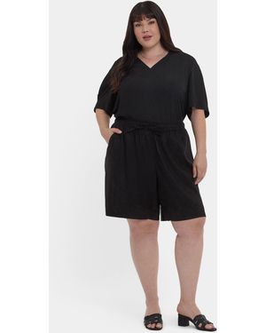 NYDJ Breezy Bermuda Shorts - Black