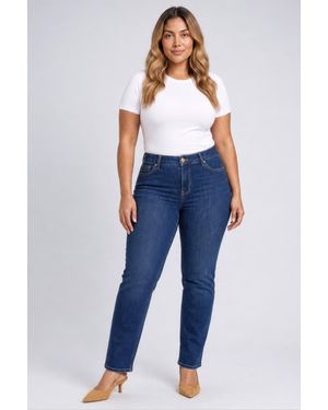 NYDJ Marilyn Straight Jeans - Blue