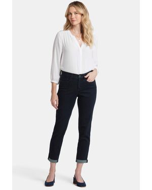 NYDJ Margot Girlfriend Jeans - Blue
