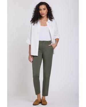 NYDJ Sadie Slim Pants In Desert Green