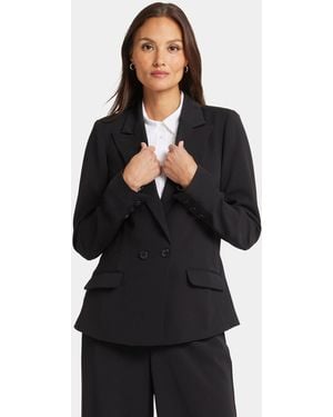 NYDJ Modern Blazer Jacket In Black