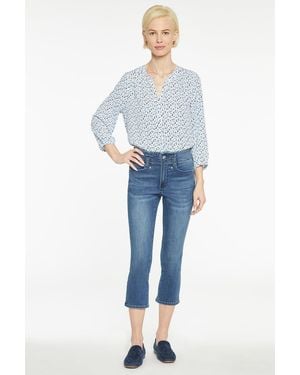 NYDJ Ami Skinny Capri Jeans In Lana - Pink