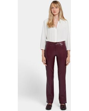 NYDJ Faux Marilyn Straight Pants - Multicolor