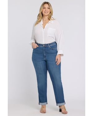 NYDJ Marilyn Straight Jeans - Blue