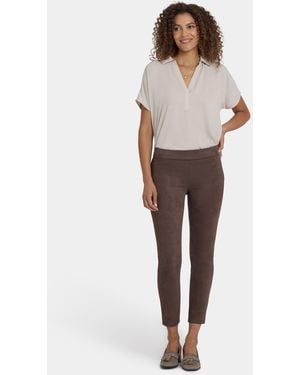 NYDJ Basic Legging Pants In Coffee Bean - Multicolor
