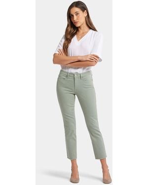 NYDJ Sheri Slim Ankle Jeans In Lily Pad - Pink