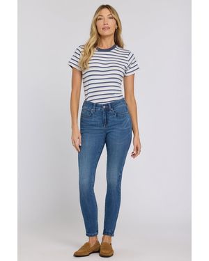 NYDJ Ami Skinny Jeans In Wild River - Blue
