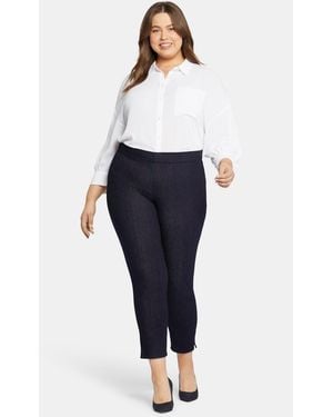 NYDJ Skinny Ankle Pull-on Jeans - Blue