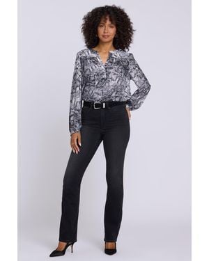 NYDJ Billie Mini Bootcut Jeans In Helleborus - Multicolor