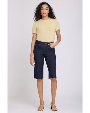 NYDJ Kristie '80s Bermuda Shorts In Magical - Blue