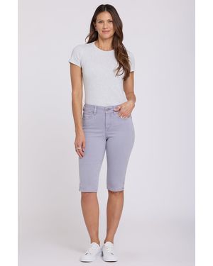 NYDJ Sophie Bike Capri Jeans In Vintage Lavender - Purple