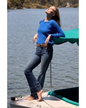 NYDJ Felicity Flared Jeans In Colorblaze - Blue