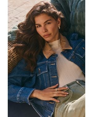NYDJ Jacket In Sea Holly - Blue