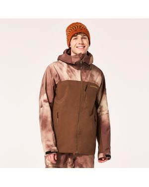 Oakley Herren Tc Skull Reduct Shell Jacket - Braun