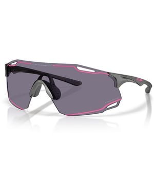 Oakley Uomo Cybr Dyno Occhiali Da Sole - Nero