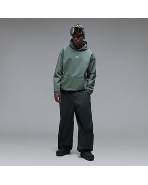 Oakley Wintertide Scratched Hoodie - Green