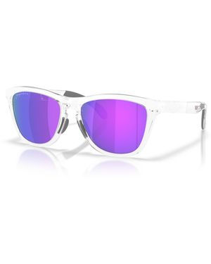 Oakley Frogskinstm Range Xl Sunglasses - Color: Matte Clear - Purple