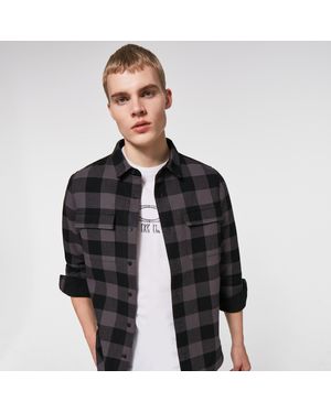 Oakley Bear Cosy Flannel - Color: Black/gray