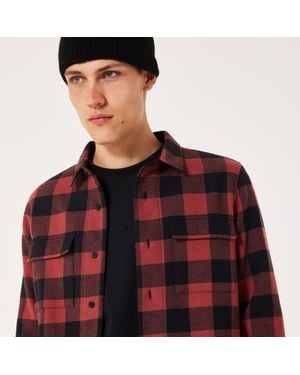Oakley Bear Cozy Flannel - Red