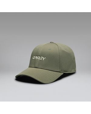 Oakley 6 Panel Stretch Metallic Hat - Green