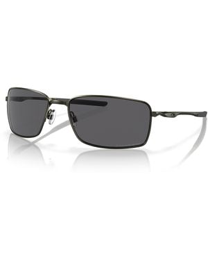Oakley Herren Square Wire Sonnenbrillen - Schwarz