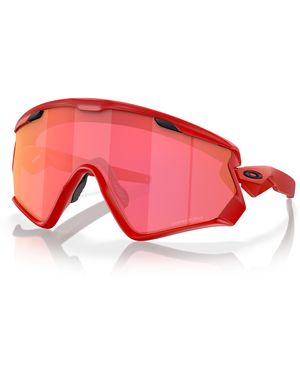 Oakley Uomo Wind Jacket® 2.0 Occhiali Da Sole - Rosso