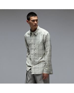 Oakley Oak Light Plaid Shirt - Gray