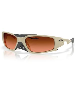 Oakley Plantaris Sq Sunglasses - Color: Matte Sand - Black