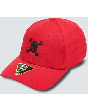 Oakley Herren Scatter Skull Ff Hat - Rot
