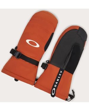 Oakley Powder Ridge Mittens Para Hombre - Naranja