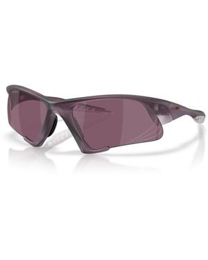 Oakley Suture Jacket® Obscura Collection Sunglasses - Color: Transparent Aubergine - Black