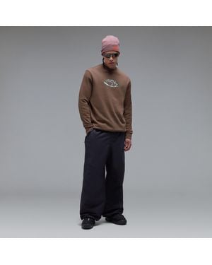 Oakley Animatronic Frog Crewneck - Brown
