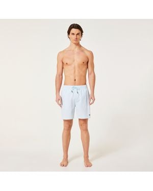 Oakley Checkered 18' Beachshort - White