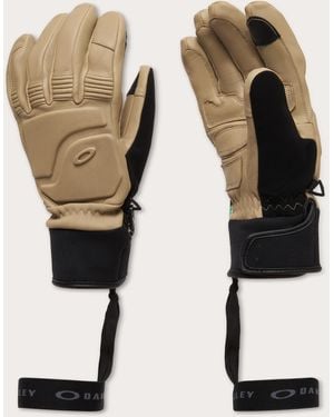 Oakley Peak Leather Gloves - Natural
