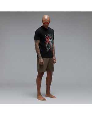 Oakley Hibiscus Camo Tee - Black