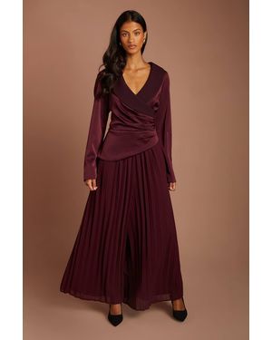 Coast Petite Tailored Pleat Trouser Jumpsuit