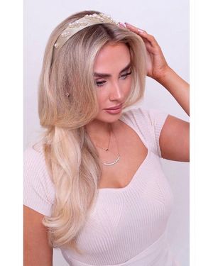 IKRUSH Faith Pearl Headband - Pink