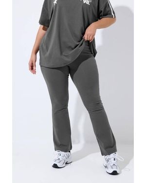 Yours Active Flared Leggings - Black