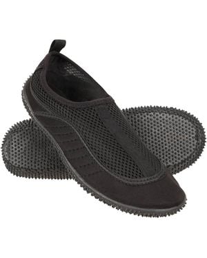 Mountain Warehouse 'Bermuda' Summer Beach Holiday Neoprene Aqua Wet Shoes - Black