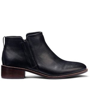 Hotter 'Charlotte' Western Ankle Boots - Blue