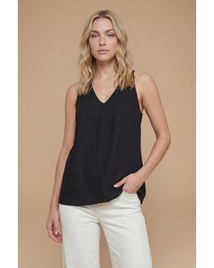 Dorothy Perkins Twist Back Detail Vest - Blue